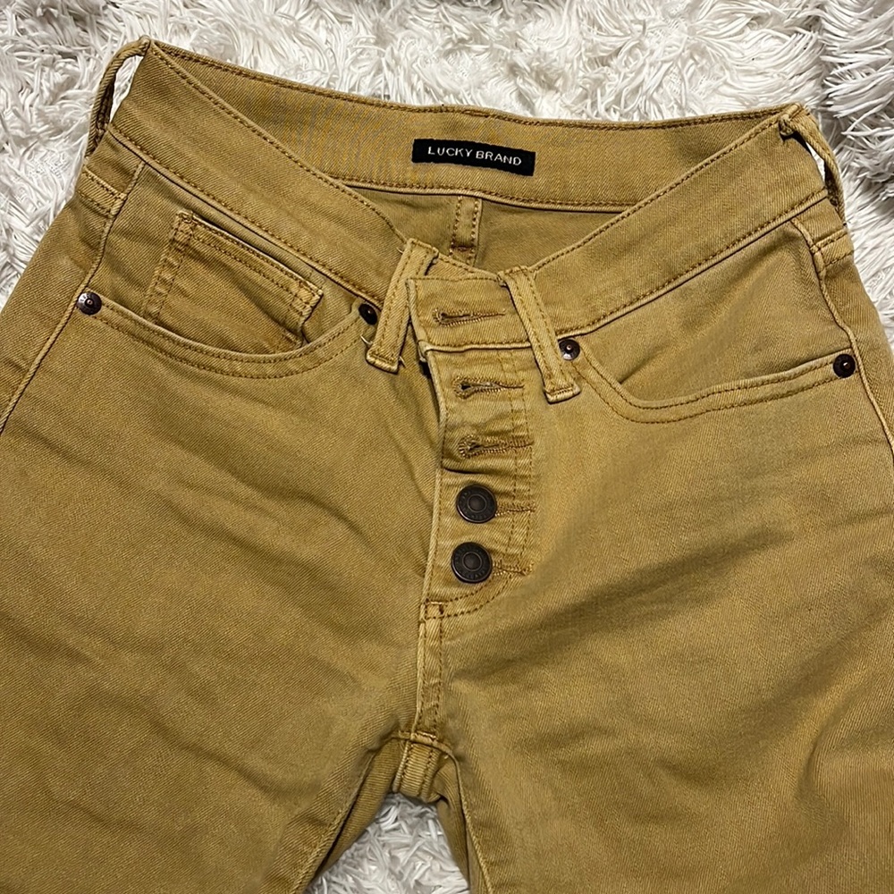 Mustard Lucky Brand Jeans
